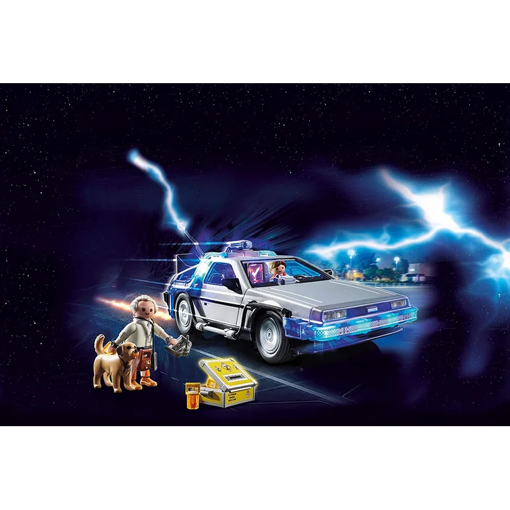Playmobil Back to the Future 70317 'DeLorean' mit Lichteffekten, 64 Teile, ab 6 Jahren – Bild 10