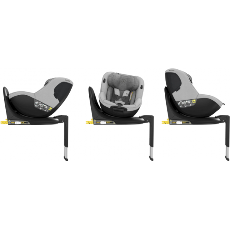 Maxi-Cosi 'Premium Mica i-Size' Reboarder 2020 Authentic Grey von 0-18 kg (Gruppe 0+/1), mit Isofix – Bild 2