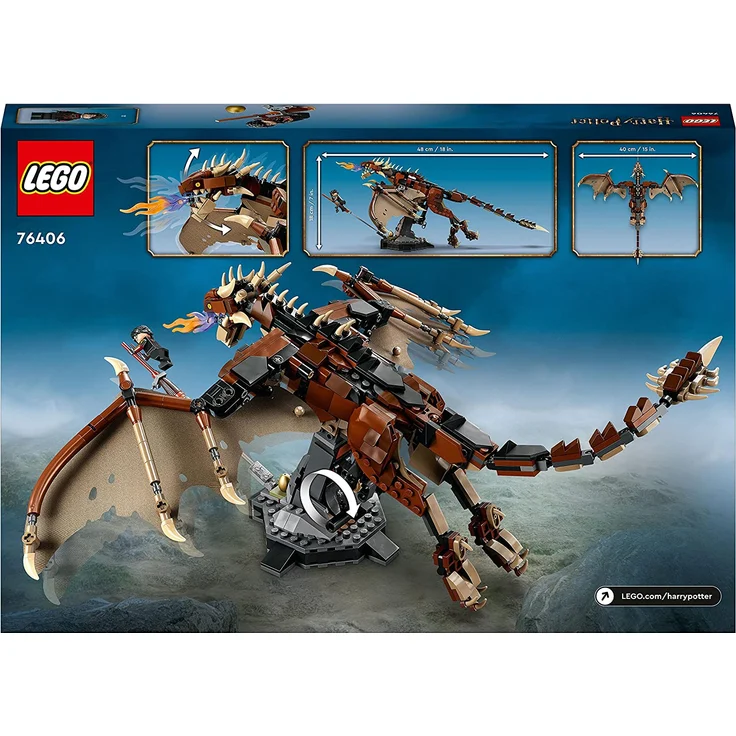 LEGO Harry Potter 76406 'Ungarischer Hornschwanz', 671 Teile, ab 10 Jahren – Bild 4