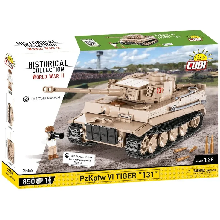 Cobi Historical Collection 2556 Panzerkampfwagen VI Tiger 131 – Bild 1