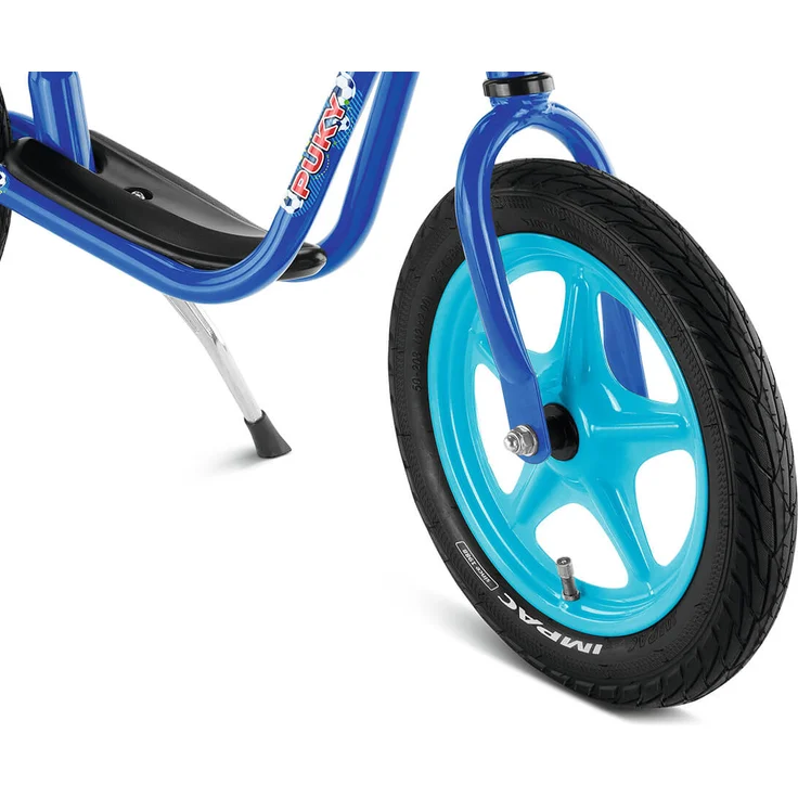 PUKY 4001 'LR 1 L' Laufrad, für Kinder ab 90 cm Körpergröße, bis 25 kg belastbar, höhenverstellbar, blau/Fußball – Bild 4