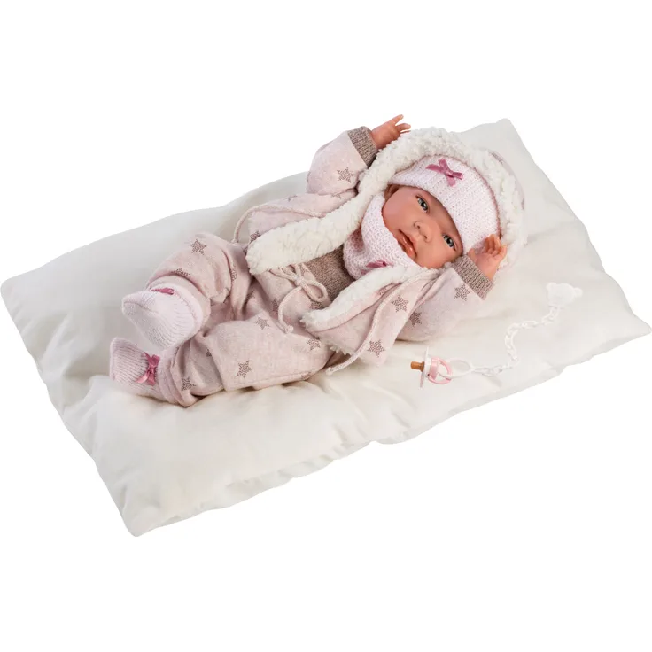 Babypuppe Nica mit Kapuzenjacke 40cm