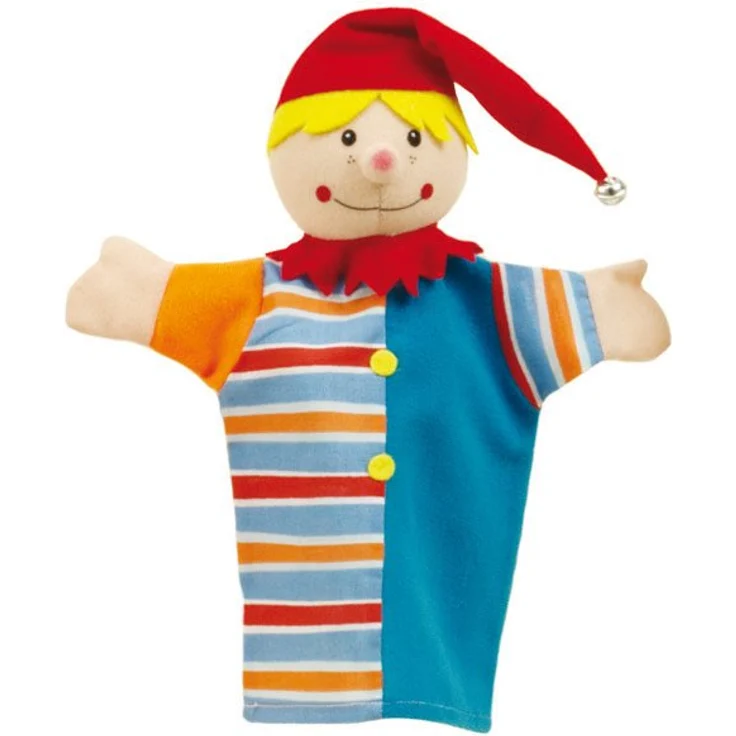 Roba 'Kasperlefiguren aus Stoff', Handpuppenset 6-tlg, ab 3 Jahren, Kasperpuppen für Puppentheater & Rollenspiel – Bild 3