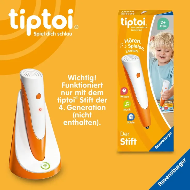 Ravensburger tiptoi 'Ladestation für Stift', ab 3 Jahren – Bild 5