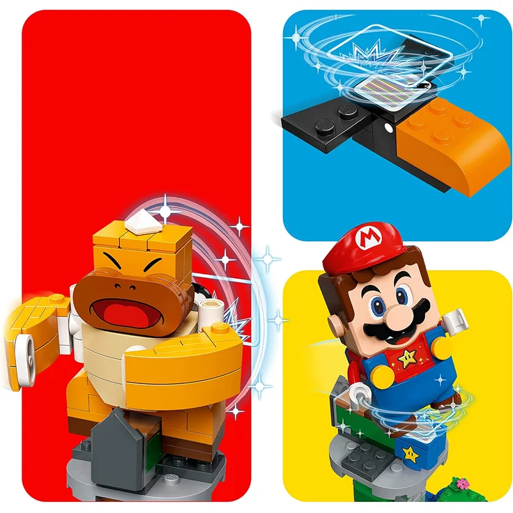 LEGO Super Mario 71388 'Kippturm mit Sumo-Bruder-Boss - Erweiterungsset', 231 Teile, ab 6 Jahren – Bild 6