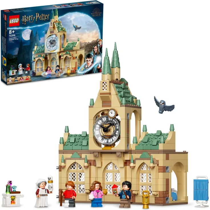 LEGO Harry Potter 76398 'Hogwarts Krankenflügel', 510 Teile, ab 8 Jahren