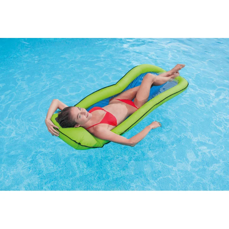 Intex 58836EU 'Mesh Lounge' Wasserliege, 178 x 94 cm, max. belastbar bis 80 kg, 1x Stück, zufällige Farbauswahl – Bild 5
