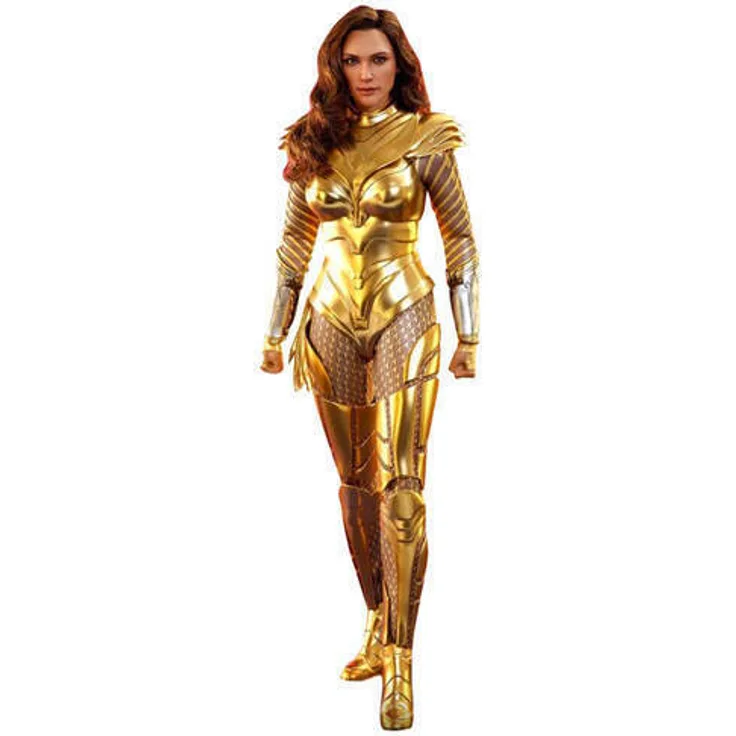 Hot Toys Figur Golden Armor Wonder Woman (Deluxe) - DC Comics: Wonder Woman 1984