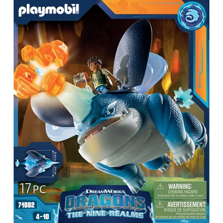 Playmobil Dragons Nine Realms 71082 'Plowhorn & D'Angelo', 17 Teile, ab 4 Jahren – Bild 3
