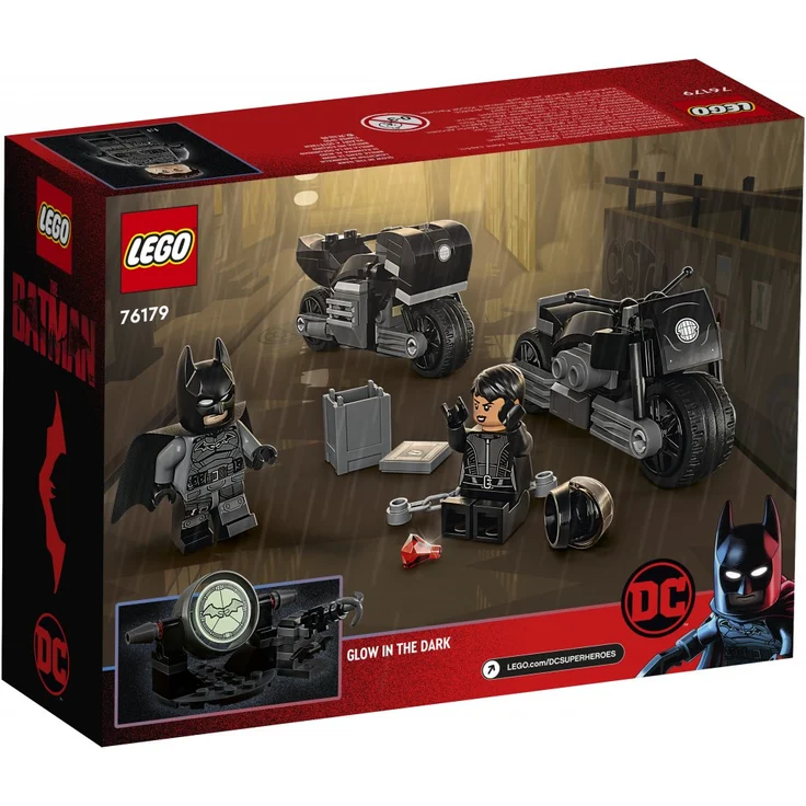 LEGO DC 76179 'Batman & Selina Kyle: Verfolgungsjagd auf dem Motorrad', 149 Teile, ab 6 Jahren – Bild 3