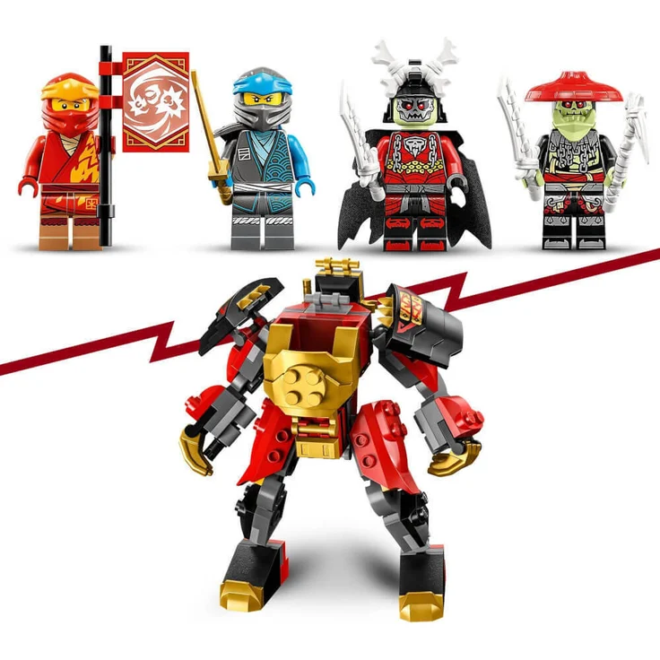 LEGO Ninjago 71783 'Kais Mech-Bike EVO', 312 Teile, ab 7 Jahren – Bild 4
