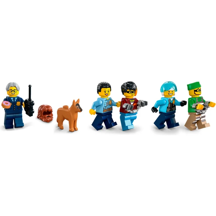 LEGO City 60316 'Polizeistation', 668 Teile, ab 6 Jahren – Bild 4