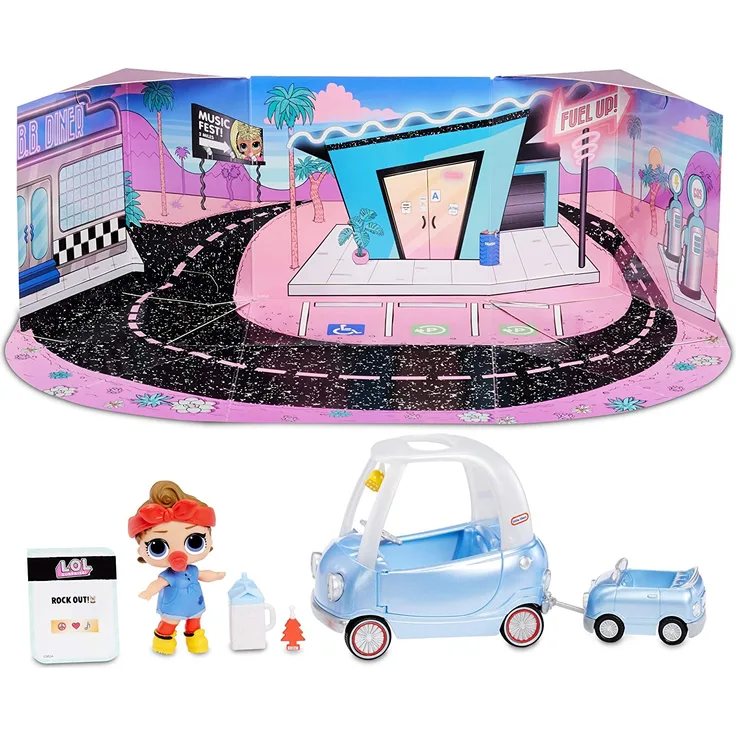 L.O.L. Surprise! 564928E7C Furniture - Puppenmöbel und Sammelfigur mit Zubehör Road-Trip mit Can Do Baby, 10 Überraschungen - Preisvergleich