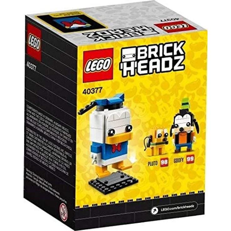 LEGO BrickHeadz 40377 'Donald Duck', 90 Teile, ab 10 Jahren – Bild 3