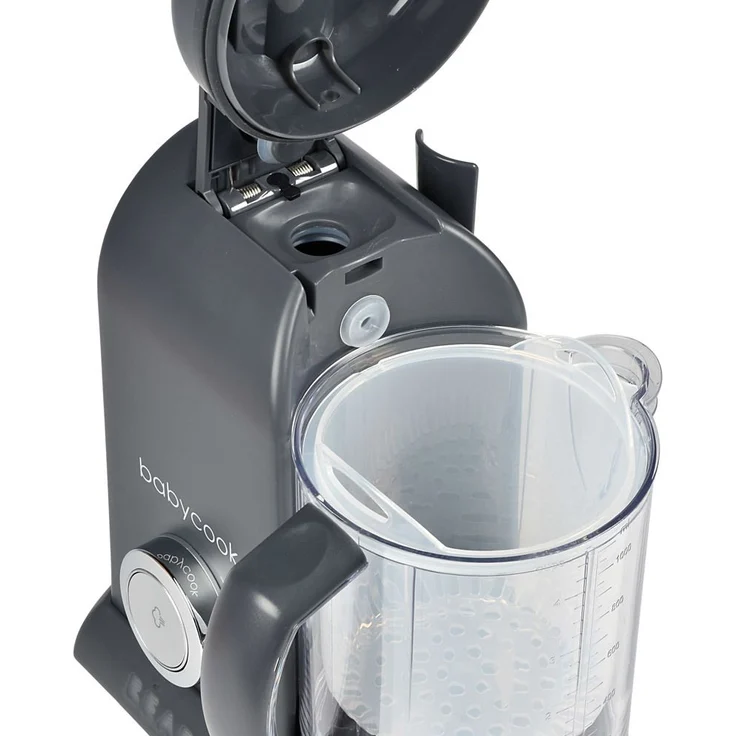Béaba 'Solo' Babynahrungszubereiter 4 in 1 Dark Grey, 1100 ml Fassungsvermögen – Bild 3