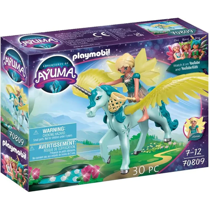 PLAYMOBIL Adventures of Ayuma 70809 'Crystal Fairy mit Einhorn', 30 Teile, ab 7 Jahren - Preisvergleich