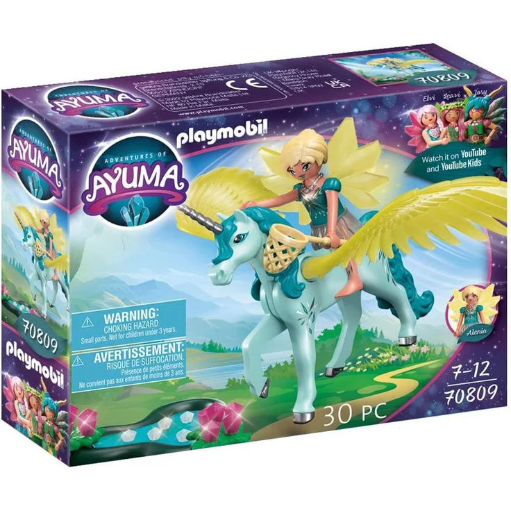 PLAYMOBIL Adventures of Ayuma 70809 'Crystal Fairy mit Einhorn', 30 Teile, ab 7 Jahren - Preisvergleich – Bild 1