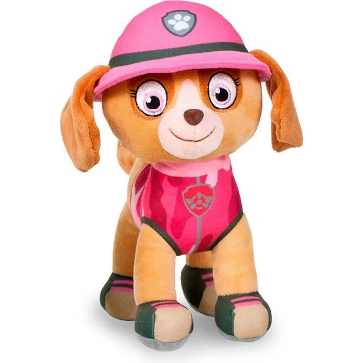 Spin Master 760015664-Skye - Paw Patrol - Plüschtier - Skye, 28 cm