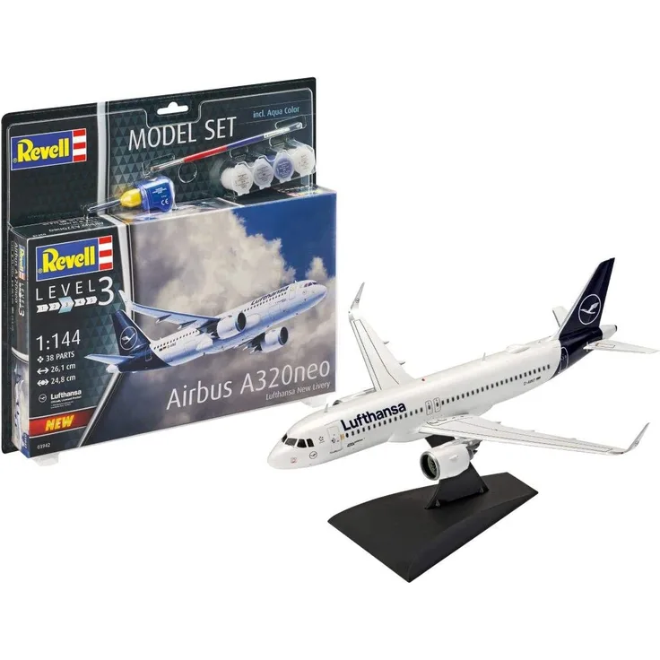 1:144 Model Set Airbus A320 Neo 'Lufthansa'