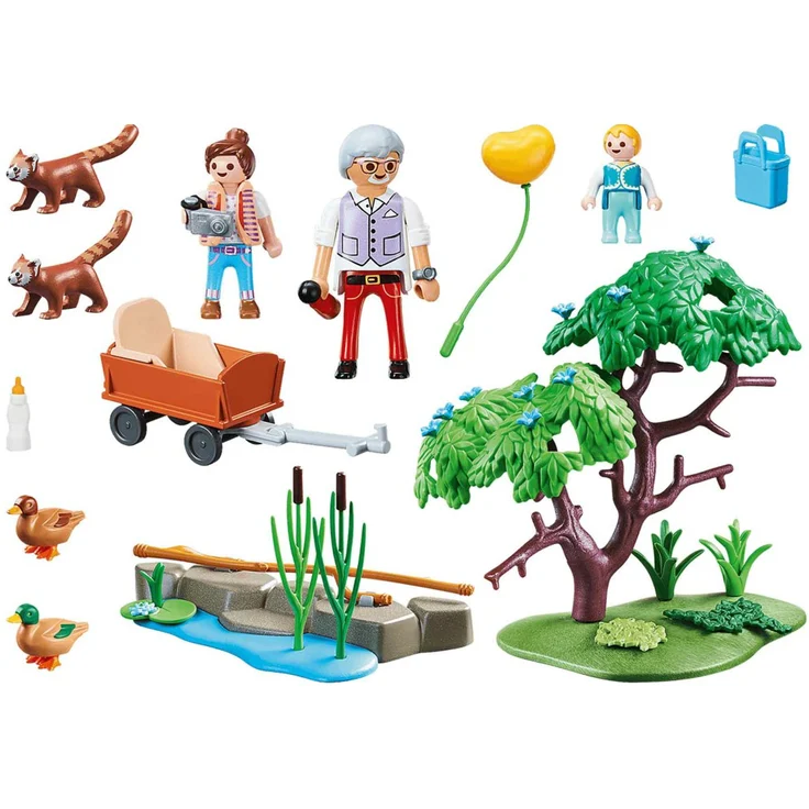 Playmobil Family Fun 70344 'Kleine Pandas im Freigehege', 55 Teile, ab 4 Jahren – Bild 2