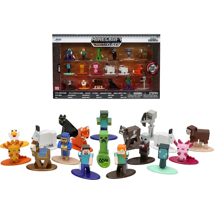 Minecraft Multi Pack Nano Figures,Wave 8