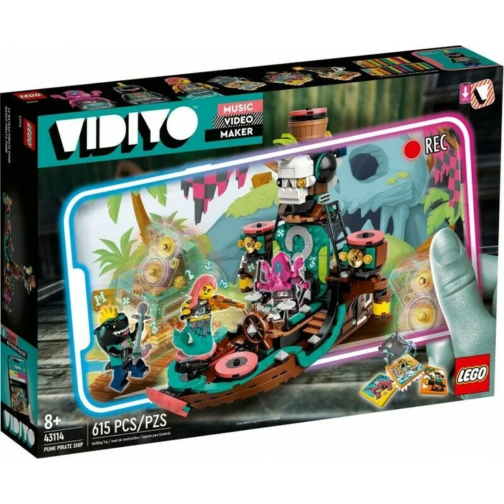 LEGO VIDIYO 43114 'Punk Pirate Ship', 615 Teile, ab 8 Jahren – Bild 4