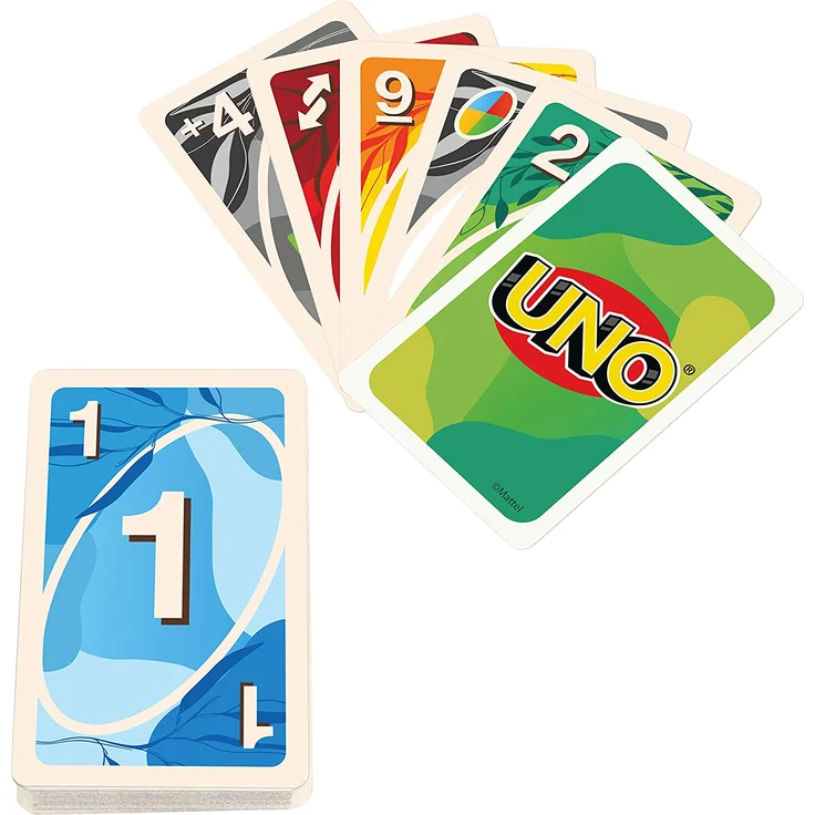 Mattel UNO Kartenspiel 100% Papier – Bild 4