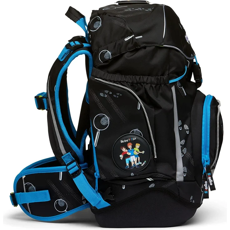 ergobag Pack 'Bärdektiv' Schulranzen-Set 6tlg., 20 Liter, Schwarz – Bild 4