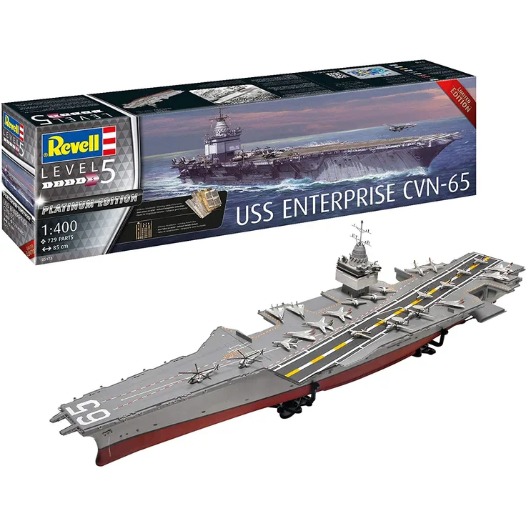 Revell 5173 USS Enterprise CVN65 Revell Modellbausatz