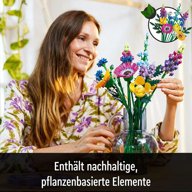 LEGO Icons 10313 'Wildblumenstrauß', 939 Teile, ab 18 Jahren – Bild 12