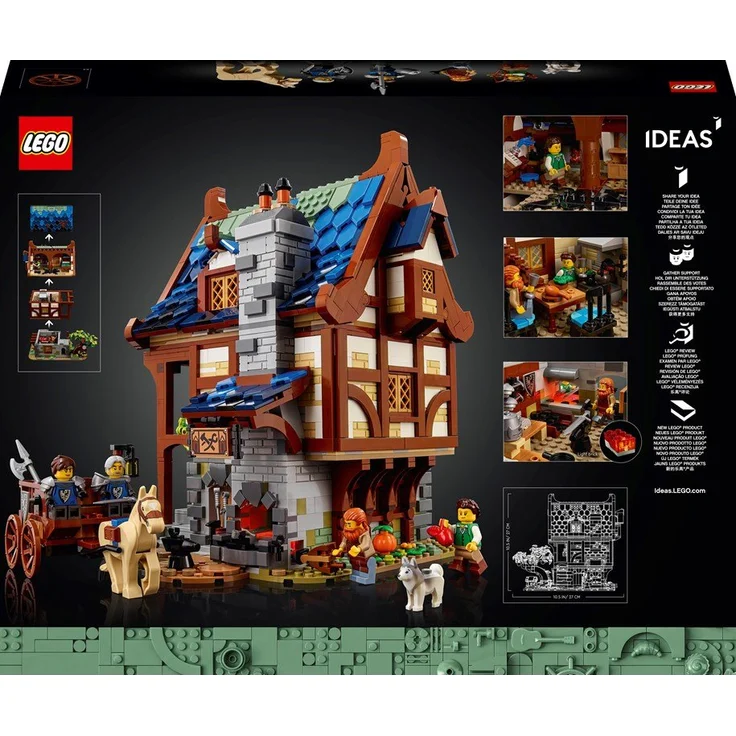 Lego Ideas 21325 'Mittelalterliche Schmiede', 2164 Teile, ab 18 Jahren – Bild 5
