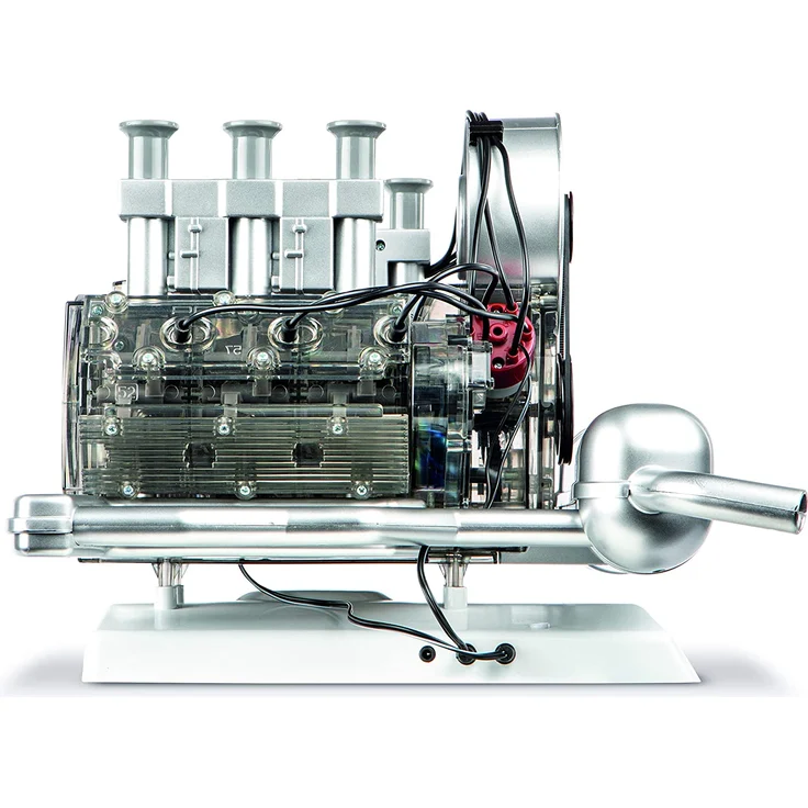 Franzis 'Porsche 911 Boxermotor', klassisches luftgekühltes 6-Zylinder-Motormodell – Bild 2