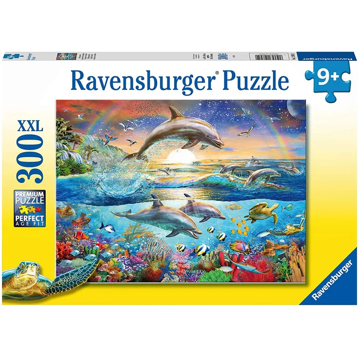 Ravensburger Puzzle Delfinparadies, 300 Teile