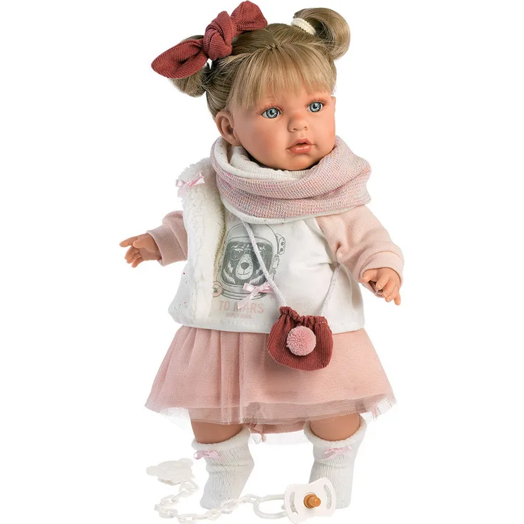 Babypuppe Julia blond 42cm