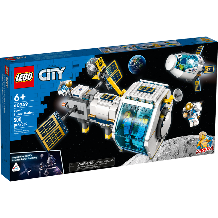 LEGO City 60349 'Mond-Raumstation', 500 Teile, ab 6 Jahren – Bild 4