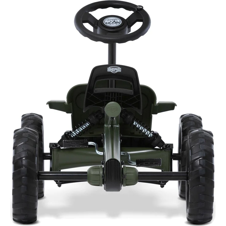 BERG Gokart S 'Buzzy Jeep Sahara', ab 2 Jahren, max. belastbar bis 30 kg, Direct-Drive-System, flüsterleise Airless Räder, grün – Bild 2