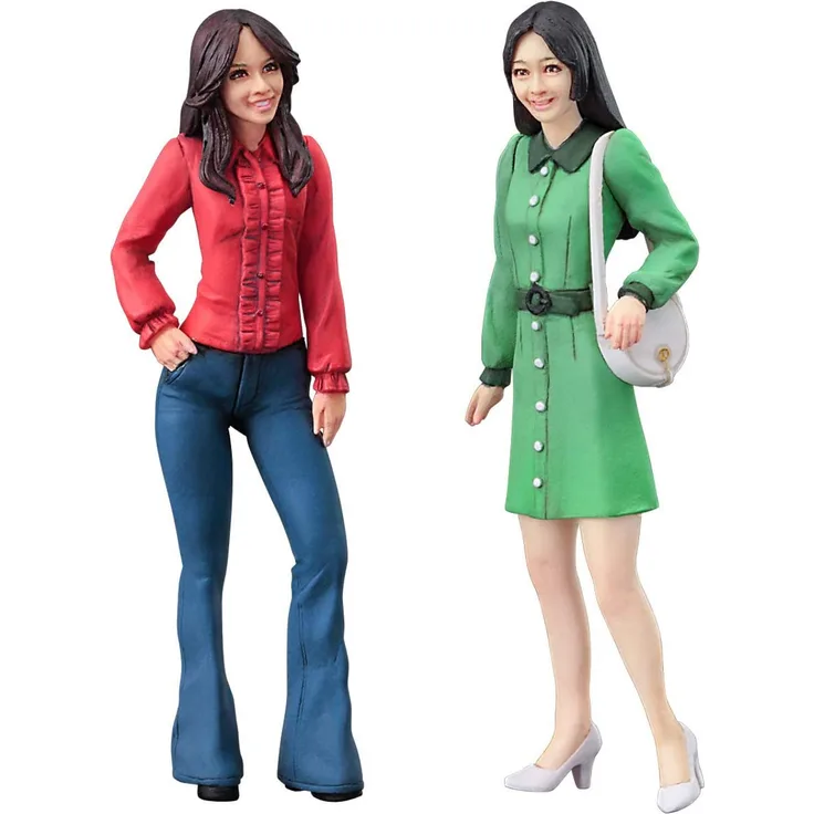70´s Girls Figure (2 Figuren)