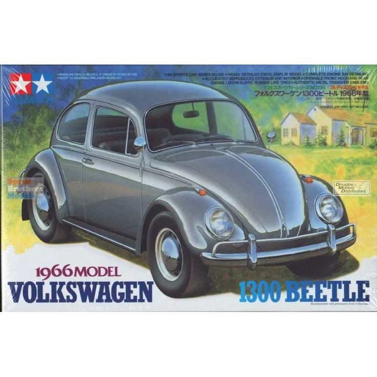 Tamiya Volkswagen 1300 Beetle 1966 Model 1:24 (300024136) – Bild 1