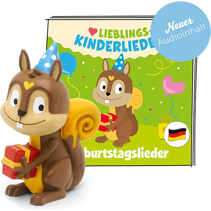 Tonies Lieblings-Kinderlieder 'Geburtstagslieder (Relaunch)' Hörfigur mit 60 Minuten Spielzeit, ab 3 Jahren – Bild 1