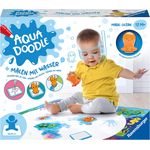 Ravensburger 4568 Aquadoodle Magic Ocean - Fleckenfreies Stempeln und Entdecken mit Wasser - Stempelset mit magischer Stoffmatte für Babys ab 1 Jahr