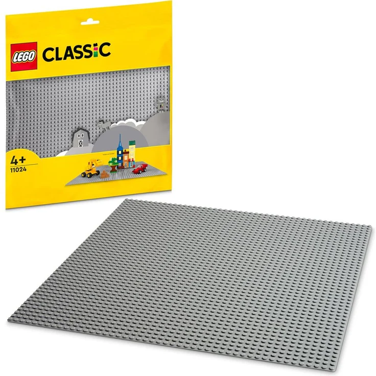 LEGO Classic 11024 'Graue Bauplatte', 1 Teil, ab 4 Jahren – Bild 1