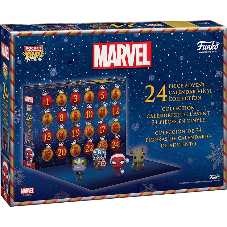 Funko 62093 'MARVEL HOLIDAY ADVENT CALENDAR 2022', 24 Figuren, ab 3 Jahren – Bild 2