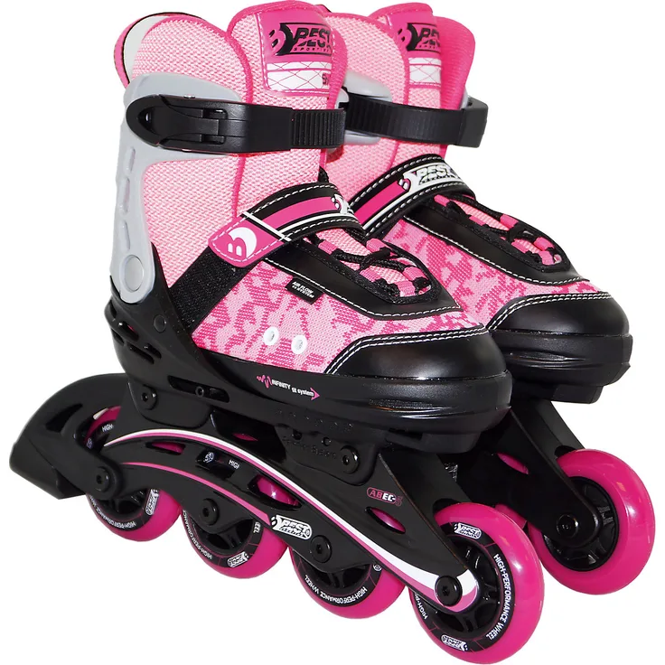 Best Sporting 'Inliner Kids', pink, verstellbar, Gr. 29-34, ab 6 Jahren