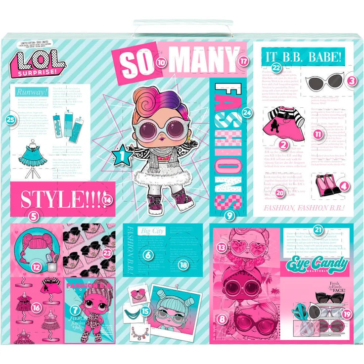 MGA 'L.O.L. Surprise! Adventskalender mit 25+ Überraschungen inklusive einer Sammlerpuppe', ab 4 Jahren – Bild 3