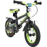 Bikestar Kinderfahrrad Urban Jungle 12 Zoll - Schwarz & Gelb