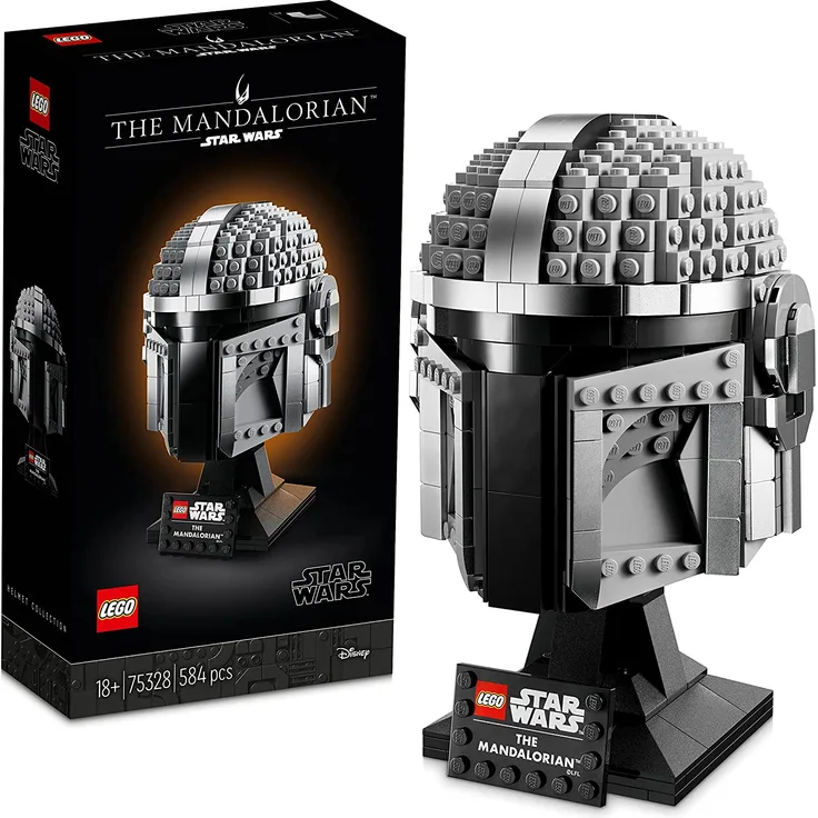 LEGO Star Wars 75328 'Mandalorianer Helm', 584 Teile, ab 18 Jahren