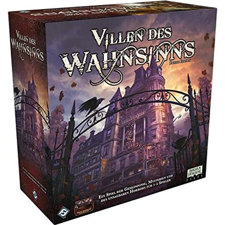 Asmodee 'Villen des Wahnsinns 2. Edition' Brettspiel, ab 13 Jahren, 1 - 5 Spieler, 160 min Spielzeit – Bild 1