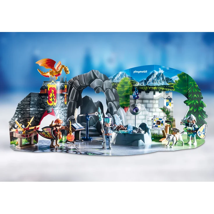 Playmobil 70187 Adventskalender 'Kampf um den magischen Stein', für Kinder von 5-10 Jahren – Bild 3