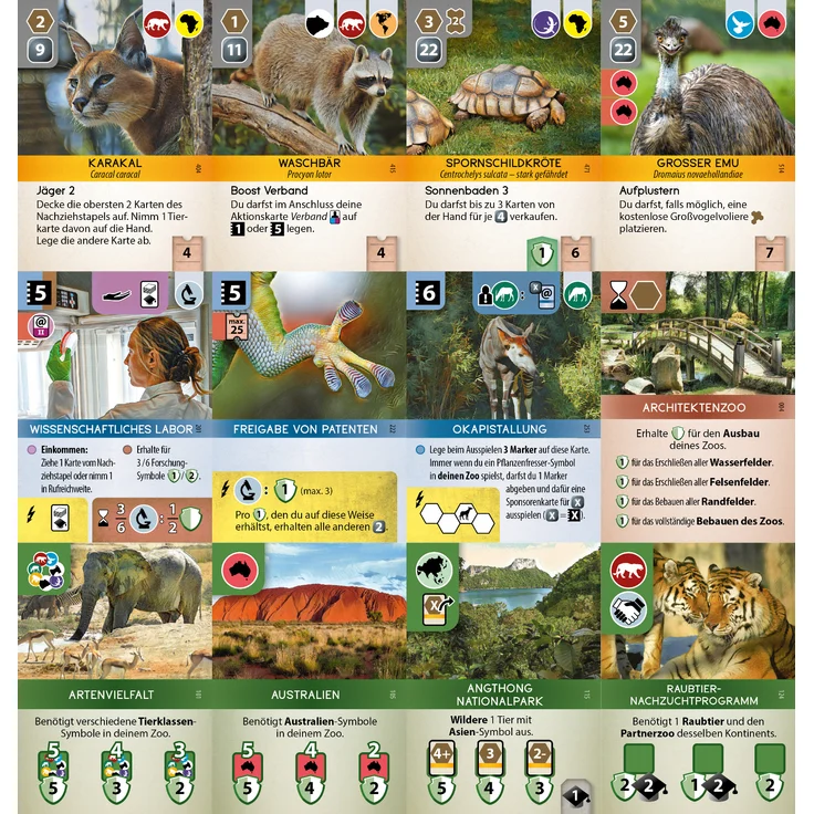 Feuerland Spiele 'Arche Nova', Brettspiel, 1-4 Personen, ab 14 Jahren, Deutscher Spiele Preis 2022 – Bild 5
