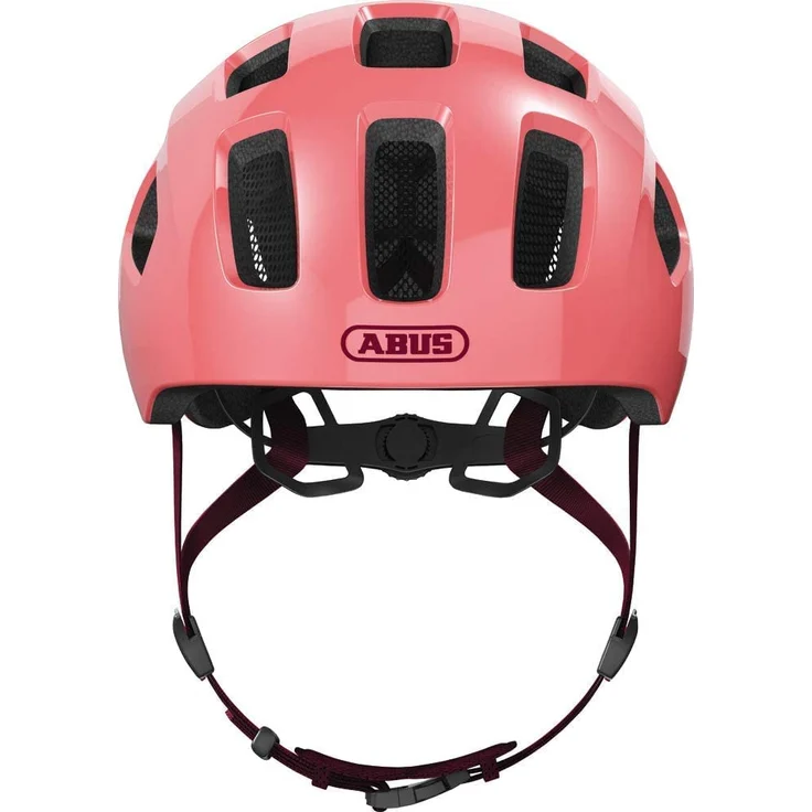 Abus 'Youn-I 2.0' Kinderfahrradhelm living coral, Kopfumfang 48-54 cm, mit integriertem LED-Rücklicht – Bild 2